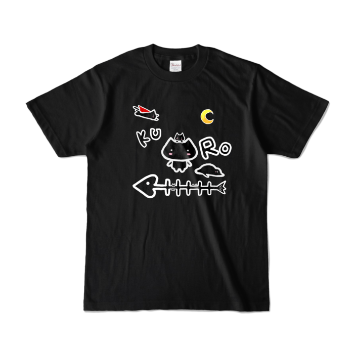 カラーTシャツ - S - ブラック (濃色)