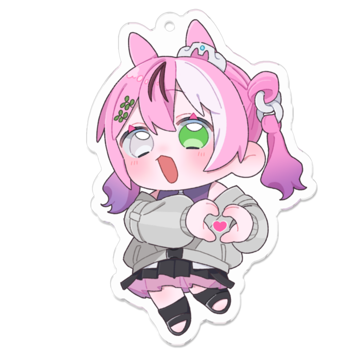 アクリルキーホルダー - 70 x 70 (mm)