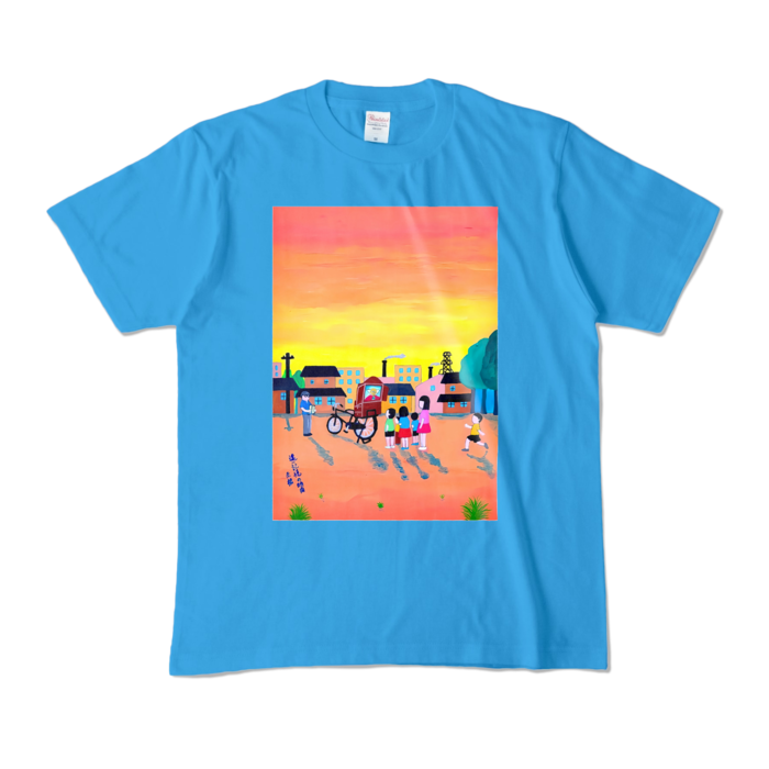 カラーTシャツ - M - ターコイズ (濃色)