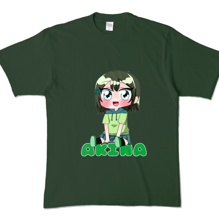 カラーTシャツ - XL - フォレスト (濃色)