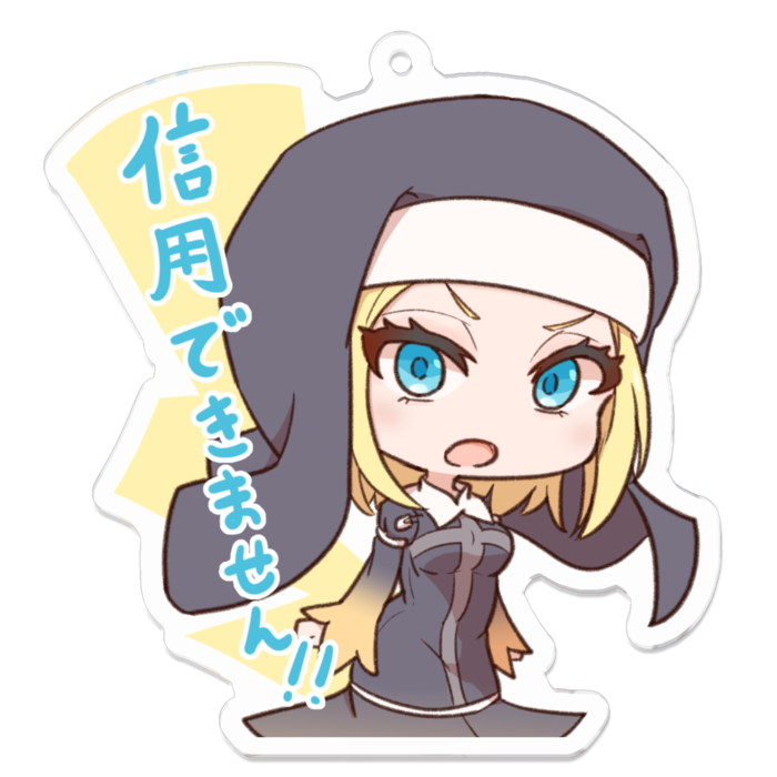 アクリルキーホルダー - 70 x 70 (mm)