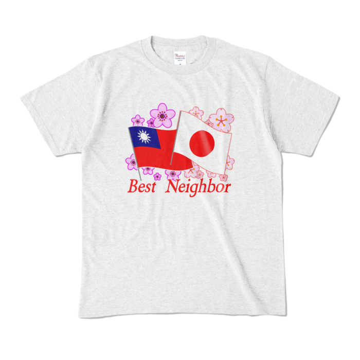 カラーTシャツ - M - アッシュ (淡色)