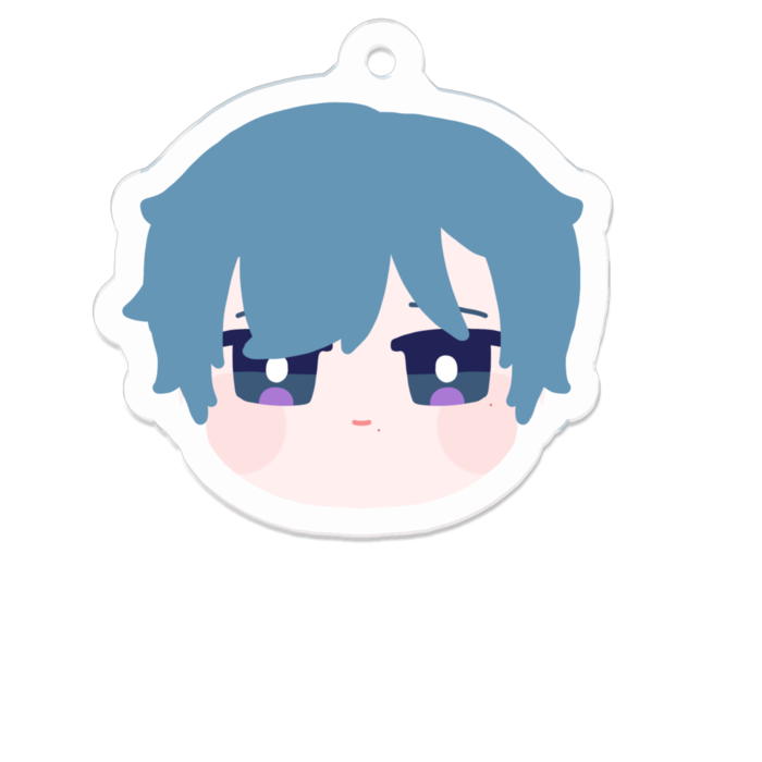 アクリルキーホルダー - 50 x 50 (mm)