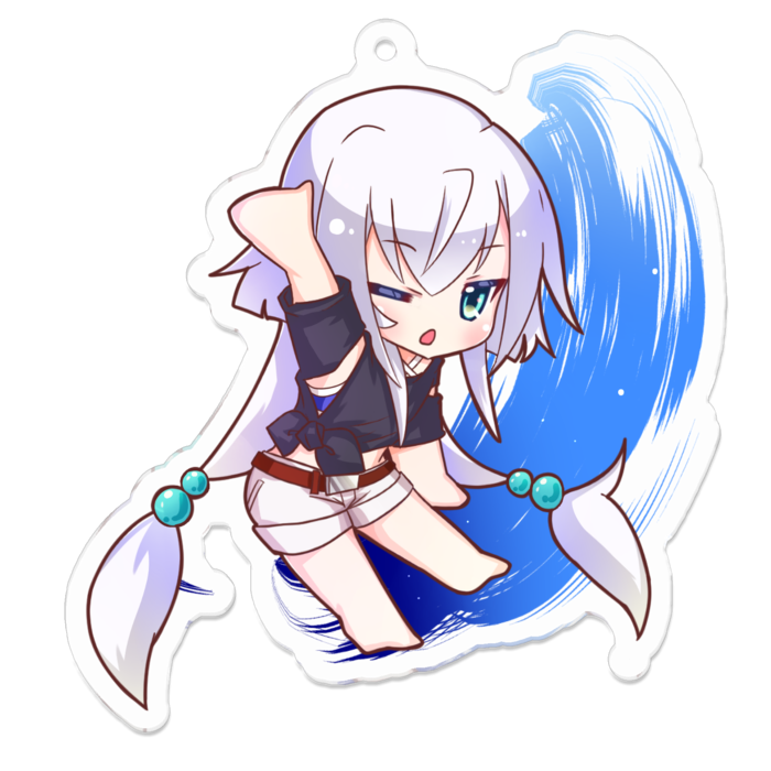 アクリルキーホルダー - 70 x 70 (mm)