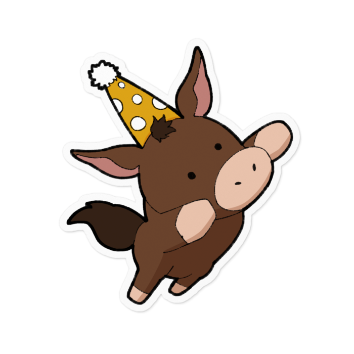 ステッカー - 100 x 100 (mm)