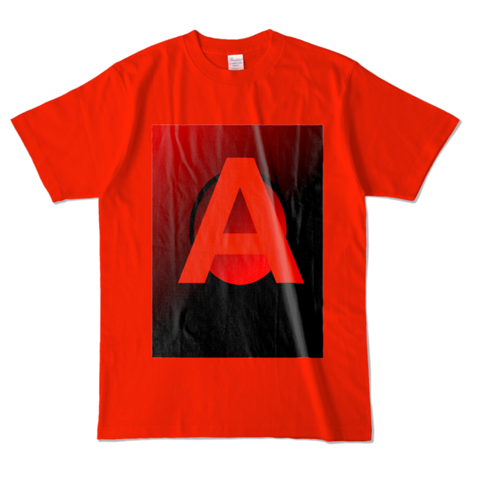 カラーTシャツ - L - レッド (濃色)