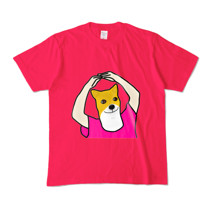 カラーTシャツ - M - ホットピンク (濃色)