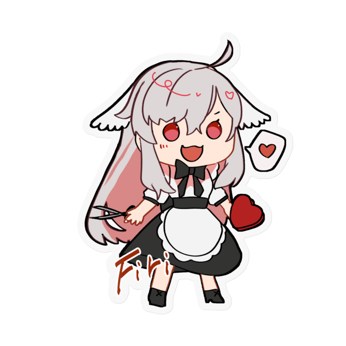 ステッカー - 100 x 100 (mm)