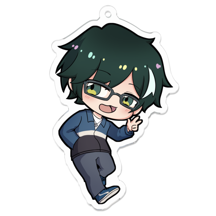 アクリルキーホルダー - 70 x 70 (mm)