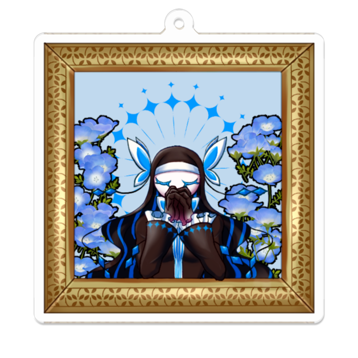 アクリルキーホルダー - 70 x 70 (mm)