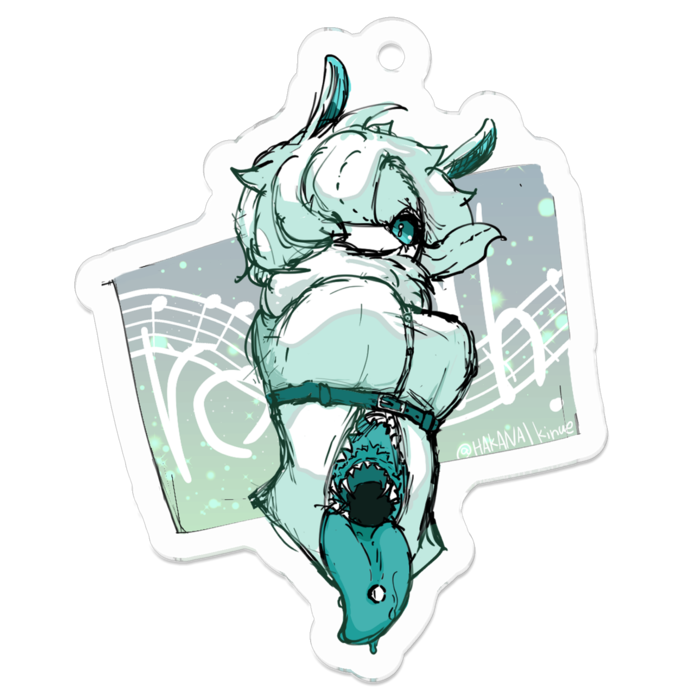 アクリルキーホルダー - 50 x 50 (mm)