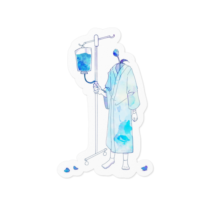 ステッカー - 100 x 100 (mm)