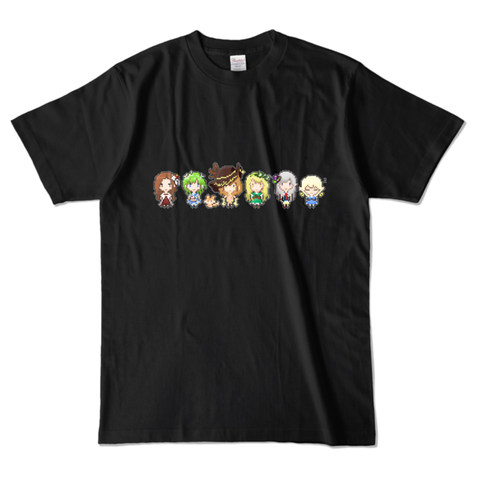 カラーTシャツ - L - ブラック (濃色)