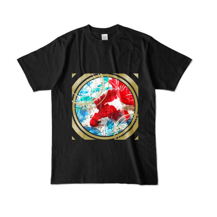 カラーTシャツ - L - ブラック (濃色)