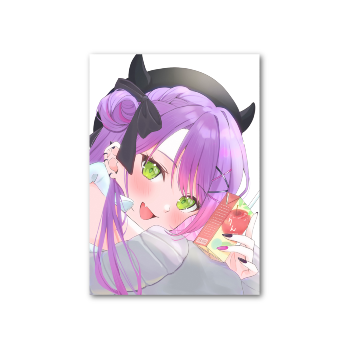 フォト風カード - 縦 - 片面