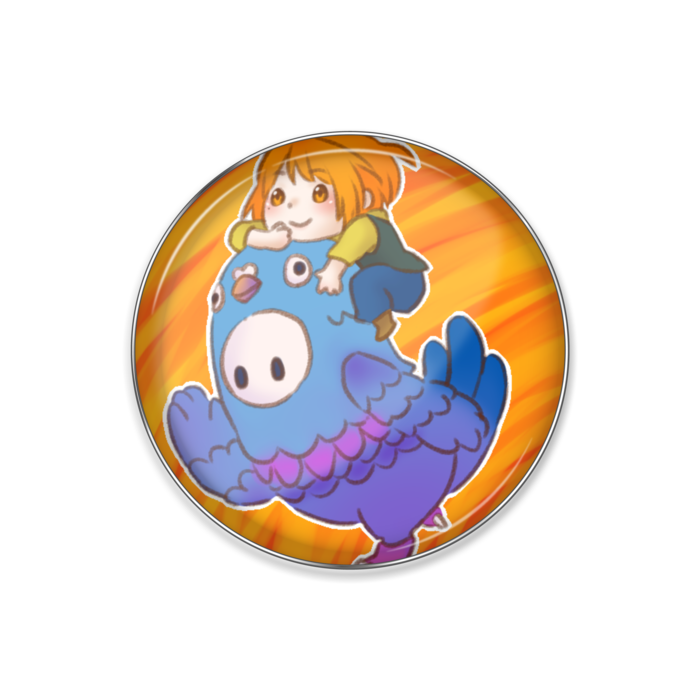 ピンバッジ - 丸形25mm