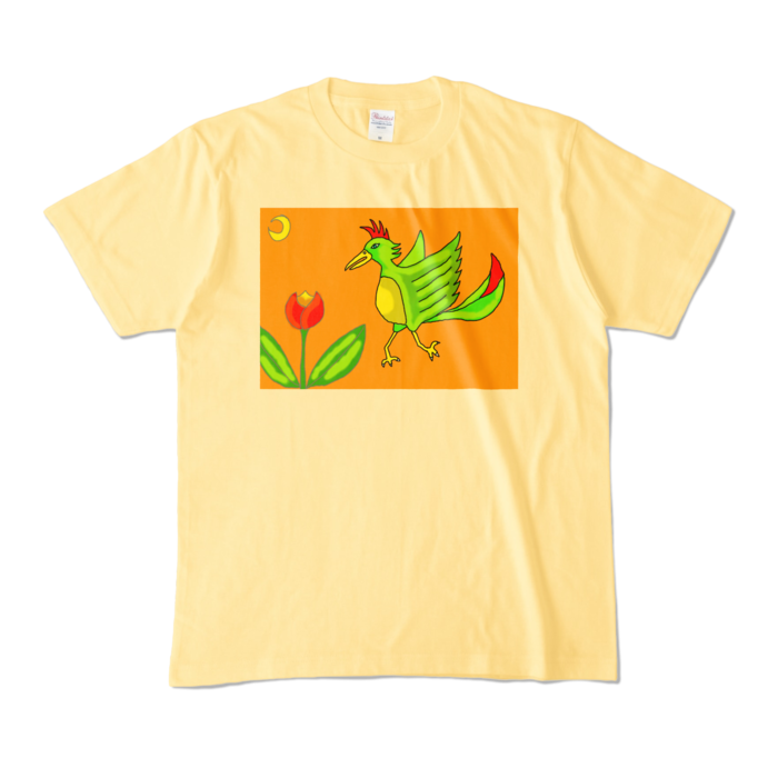 カラーTシャツ - M - ライトイエロー (淡色)