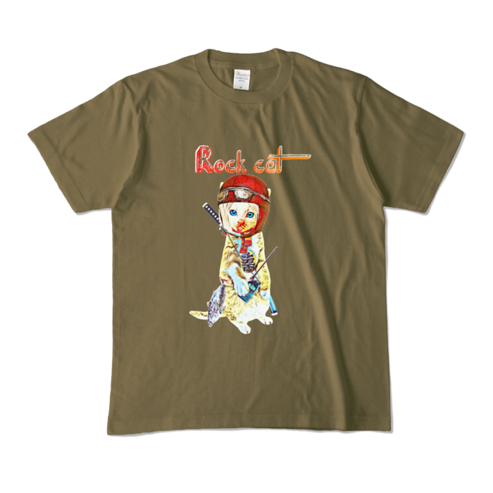 カラーTシャツ - M - オリーブ (濃色)