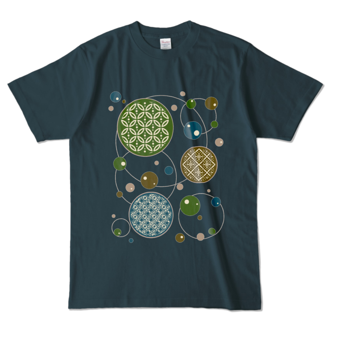カラーTシャツ - L - デニム (濃色)