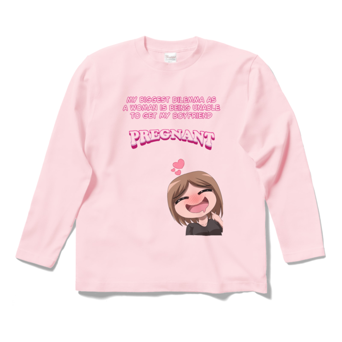 Pink Long Sleeve Shirt - Small