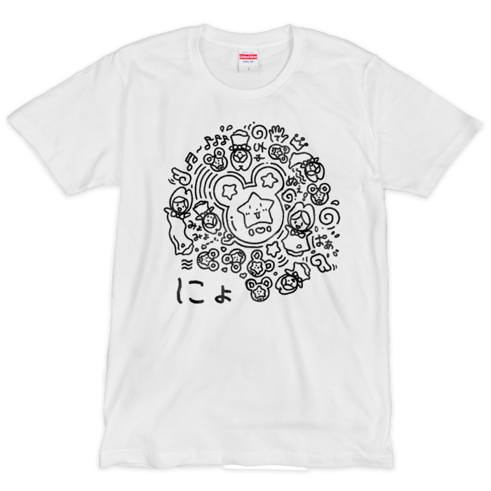 にょＴホワイト　Lサイズ