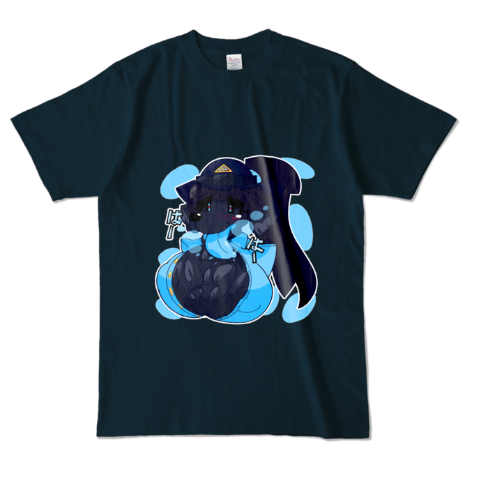 カラーTシャツ - L - ネイビー (濃色)