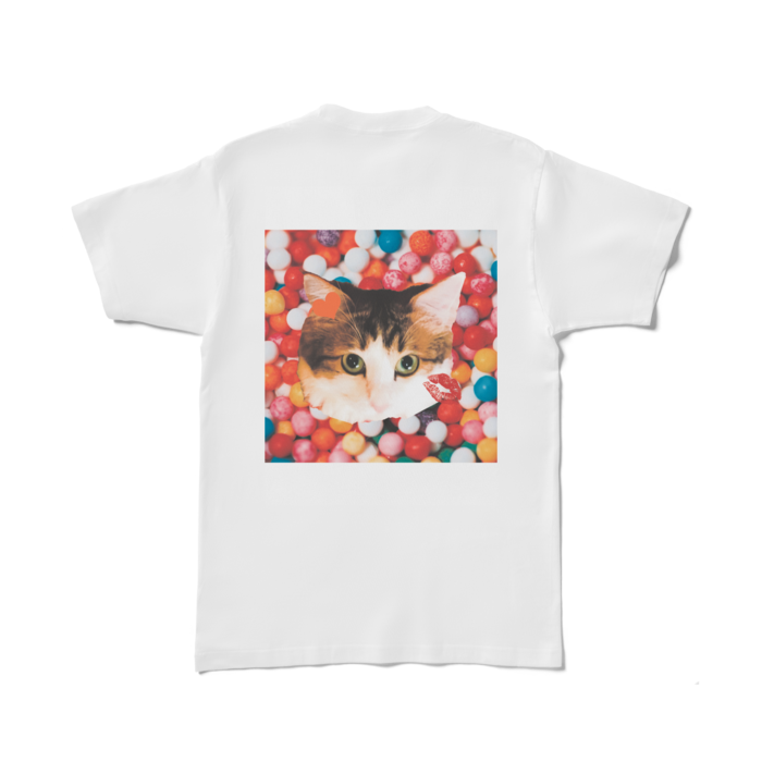 Tシャツ - L - 背面(キャンディー02)