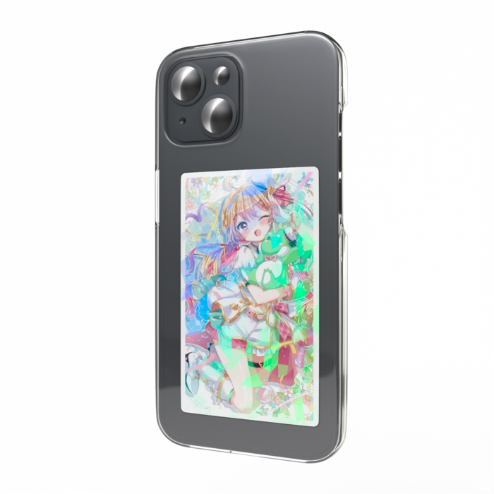 ホログラムスマホステッカー - 縦