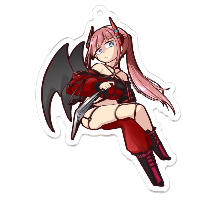 アクリルキーホルダー - 70 x 70 (mm)