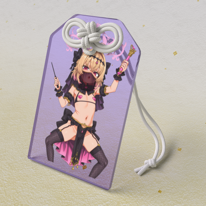 アクリルお守り - 50 × 80mm