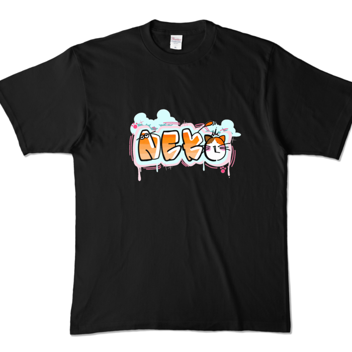 カラーTシャツ - XL - ブラック (濃色)