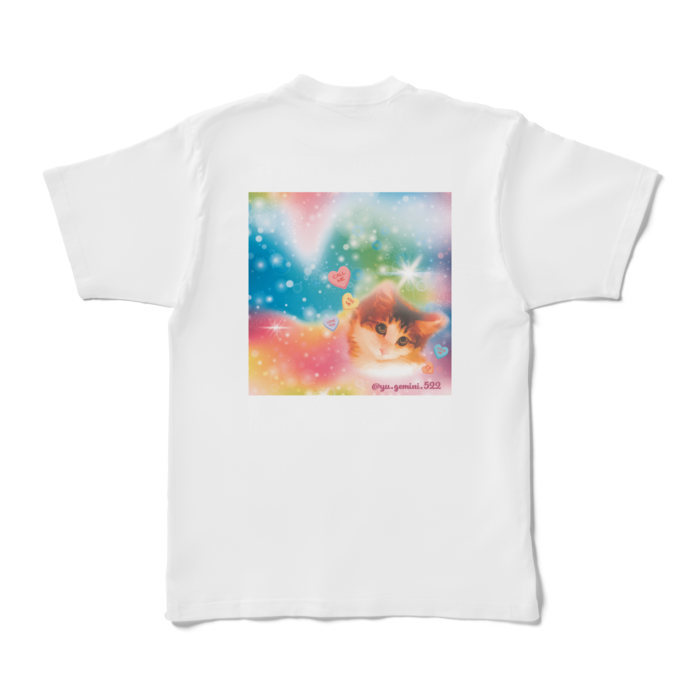 Tシャツ - XL - 背面　(ユニコーン)