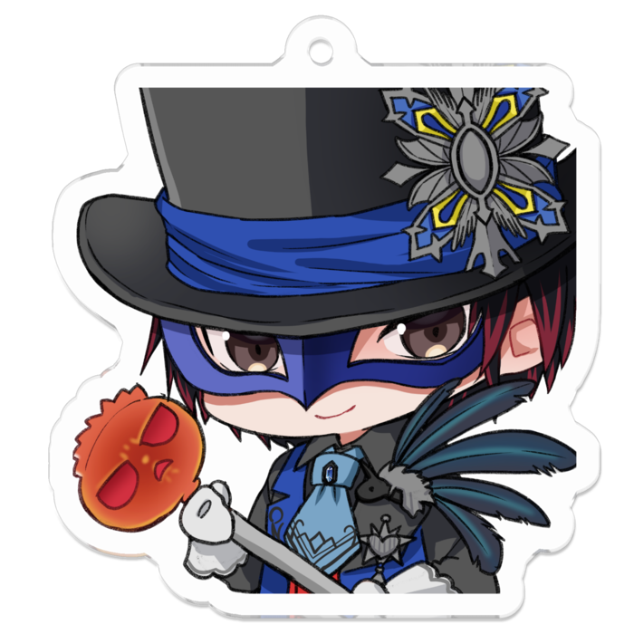 アクリルキーホルダー - 50 x 50 (mm)