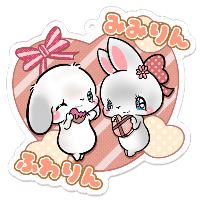 アクリルキーホルダー - 70 x 70 (mm)