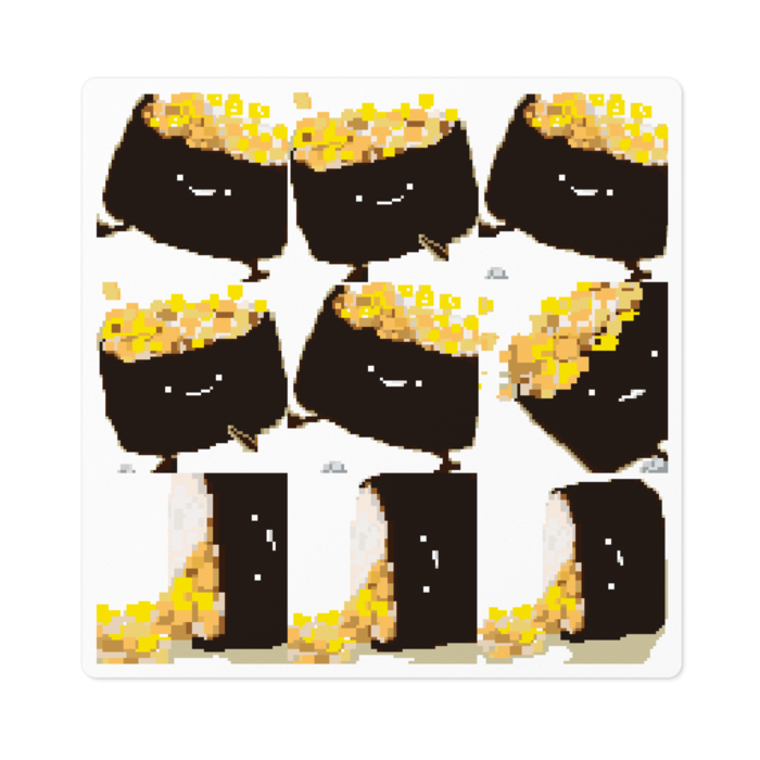 ステッカー - 100 x 100 (mm)