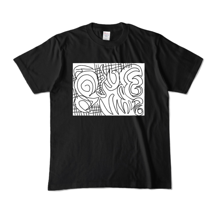 カラーTシャツ - M - ブラック (濃色)