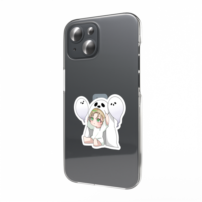 〜オバケだじょ〜スマホステッカー - W55 × H91mm 以内(2)