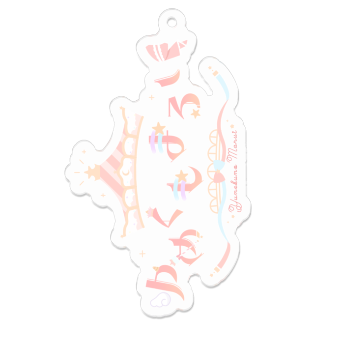 アクリルキーホルダー - 70 x 70 (mm)