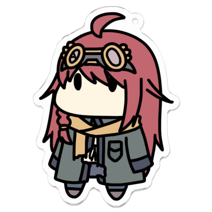 アクリルキーホルダー - 70 x 70 (mm)