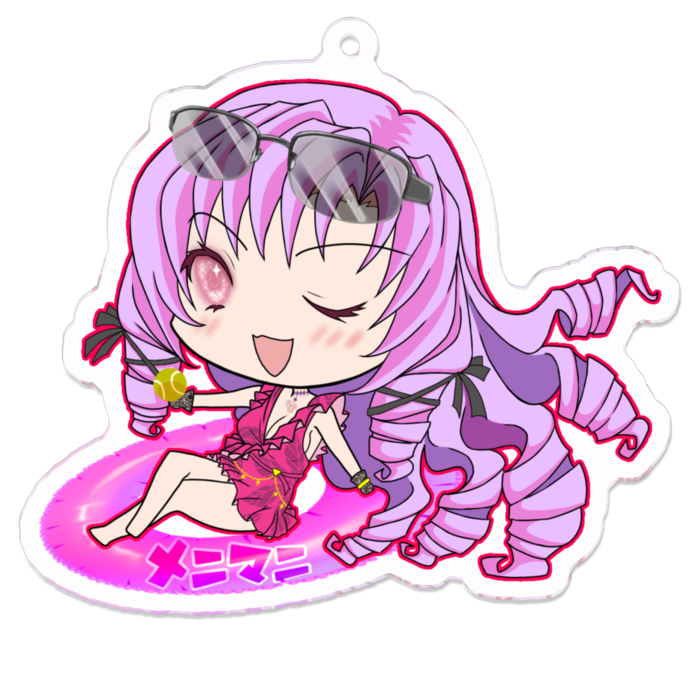 アクリルキーホルダー - 70 x 70 (mm)