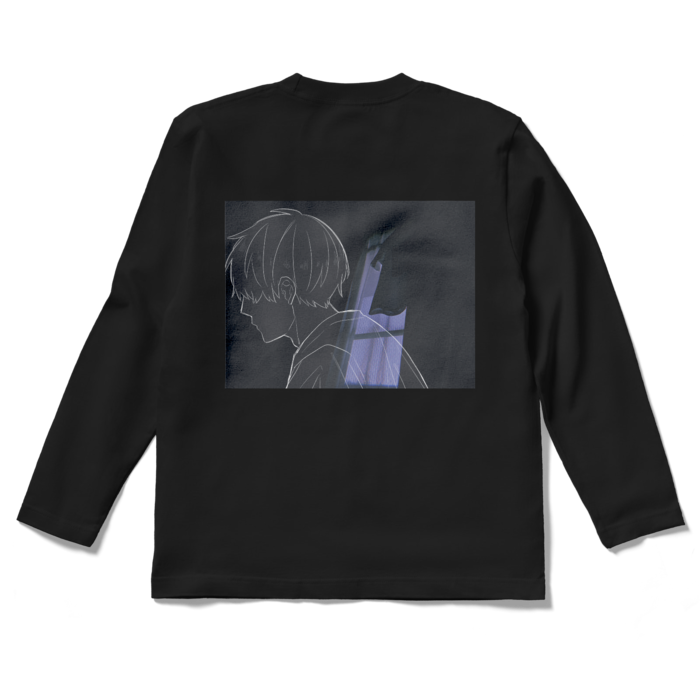 ロングスリーブTシャツ - S - ブラック