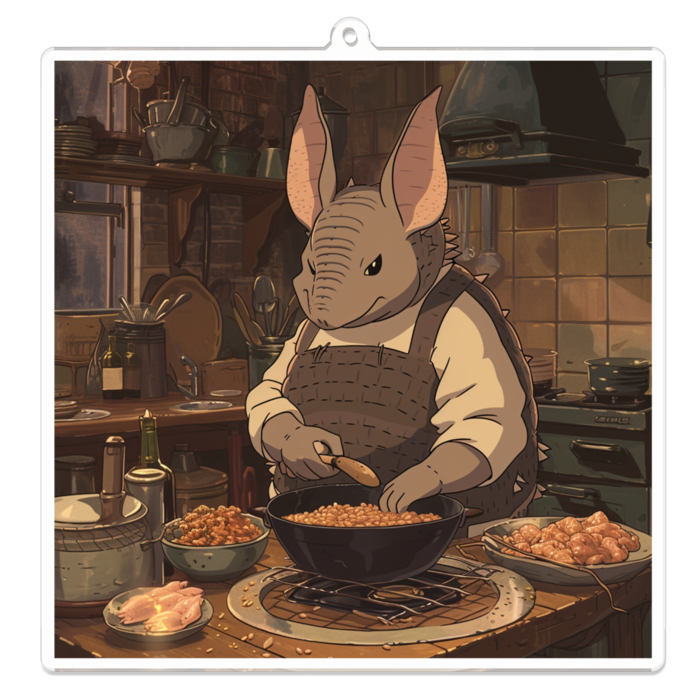 アクリルキーホルダー - 100 x 100 (mm)