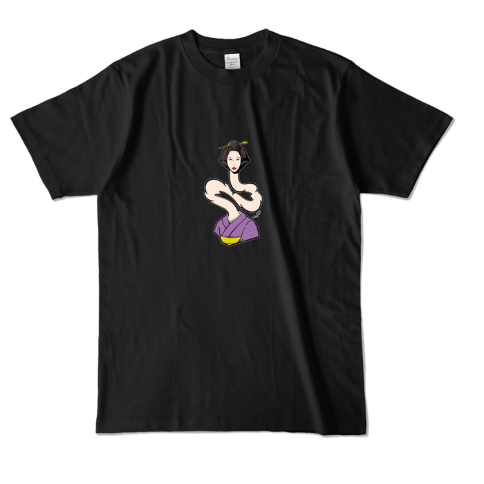 カラーTシャツ - L - ブラック (濃色)