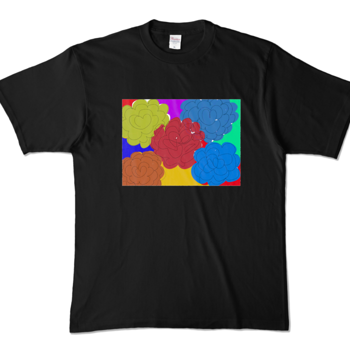 カラーTシャツ - XL - ブラック (濃色)