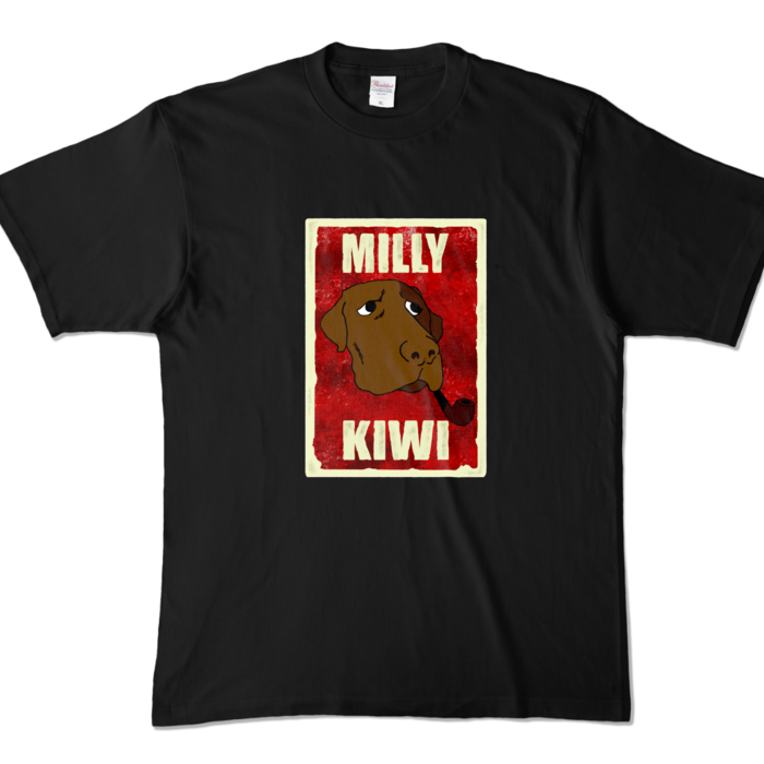 カラーTシャツ - XL - ブラック (濃色)