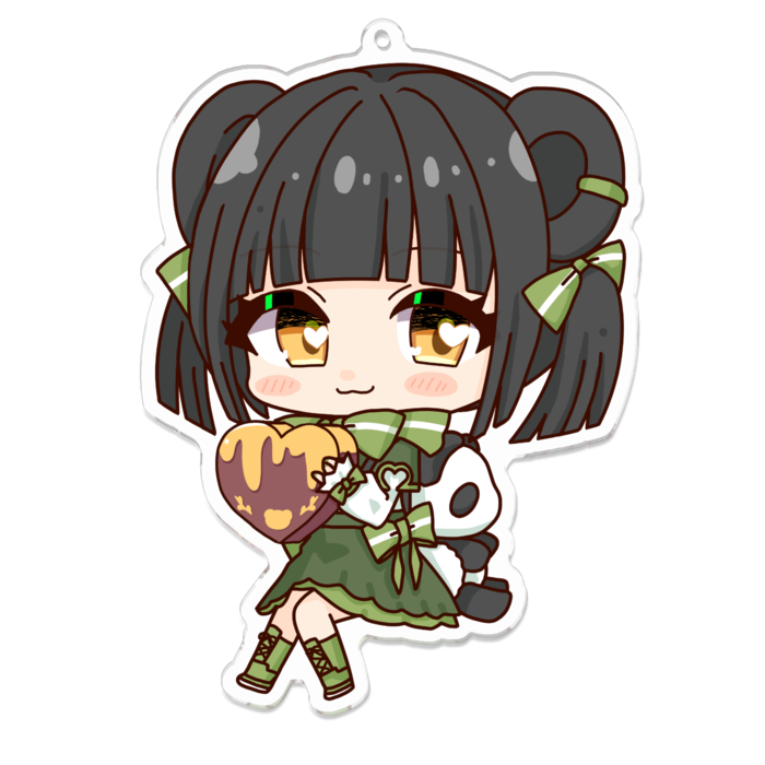 アクリルキーホルダー - 100 x 100 (mm)