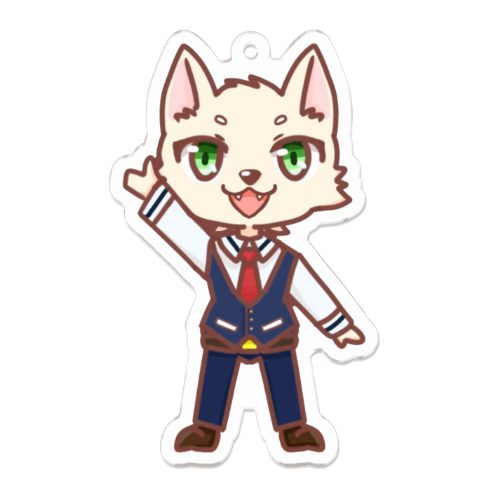 アクリルキーホルダー - 70 x 70 (mm)