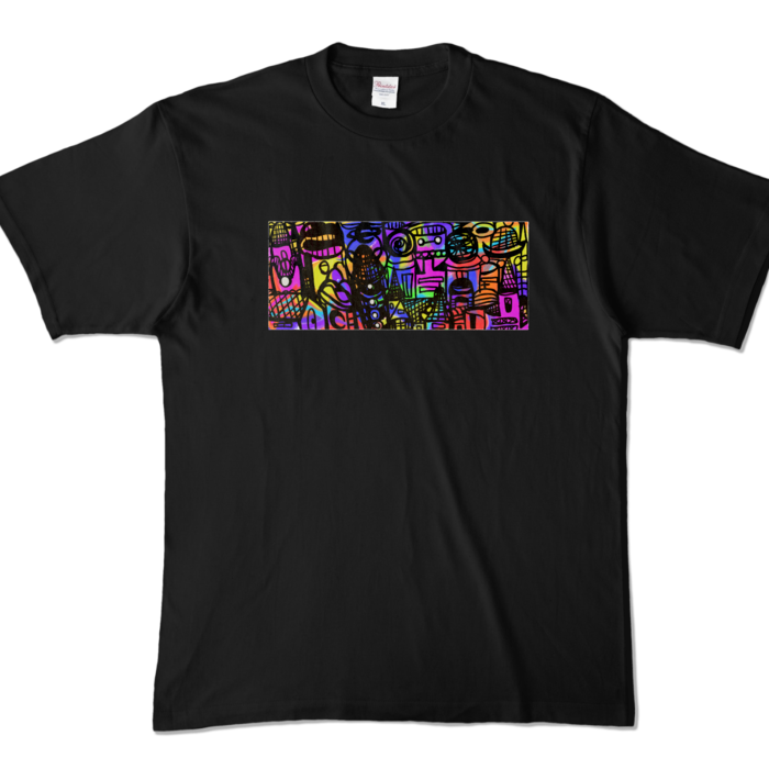 カラーTシャツ - XL - ブラック （濃色）
