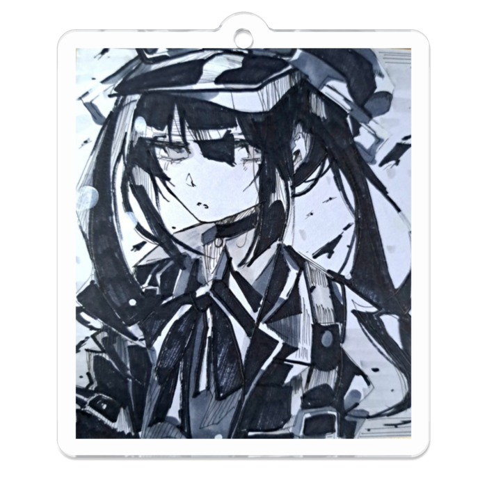 アクリルキーホルダー - 50 x 50 (mm)(1)