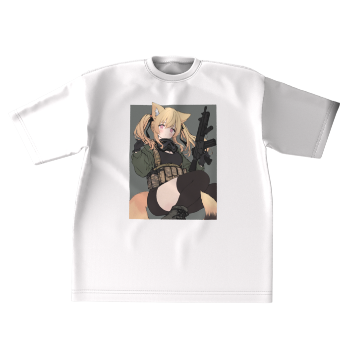 ビッグシルエットTシャツ - XL - 正面